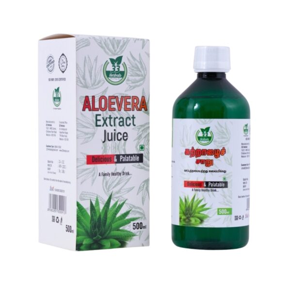 33h Alovera Juice 500ml Kattralai