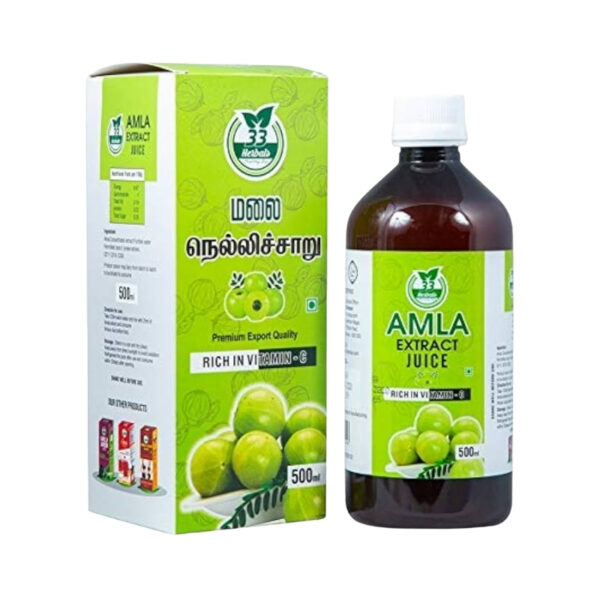 33h Wild Amla Juice 500ml Nellikkai